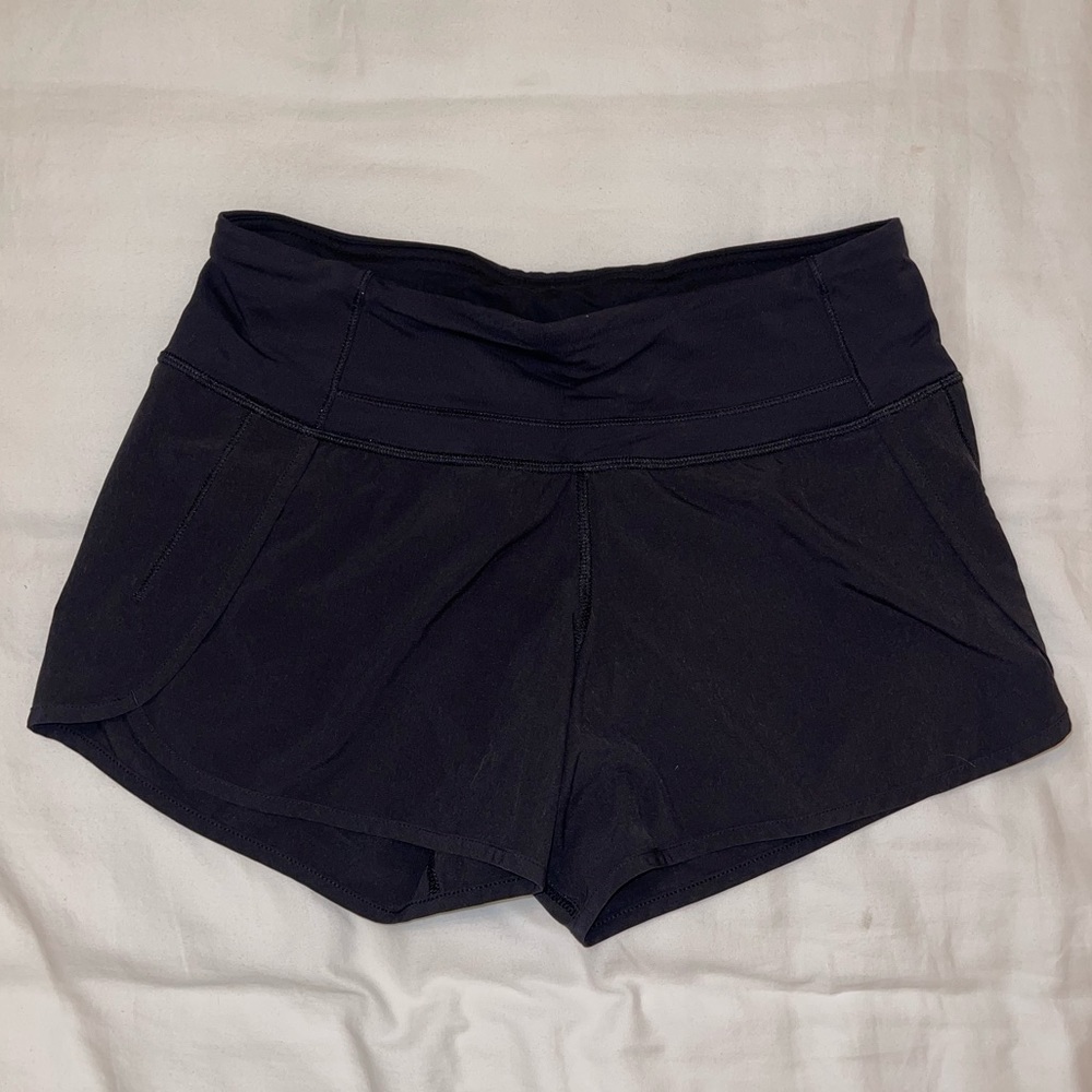 Lululemon Black Athletic Shorts